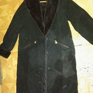 Synergy Leather Coat